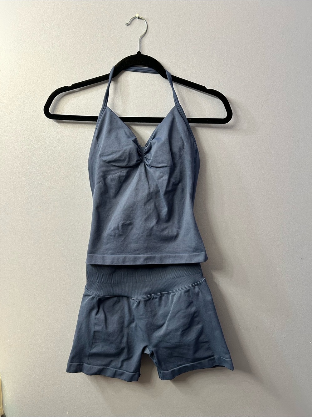 Women's workout set - denim Blue